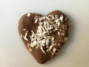 Valentine's Day chocolate hearts