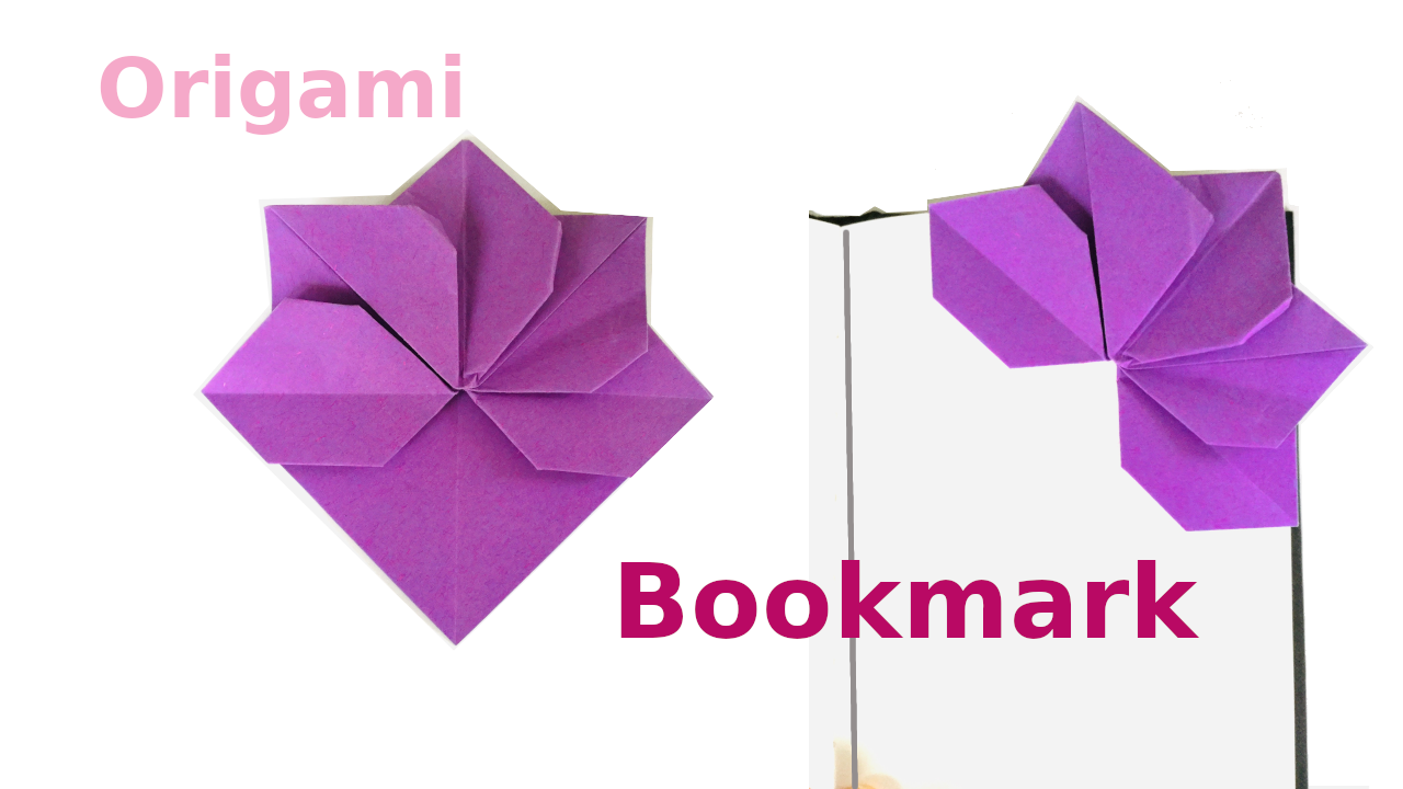 Origami Flower Bookmark Around the Year